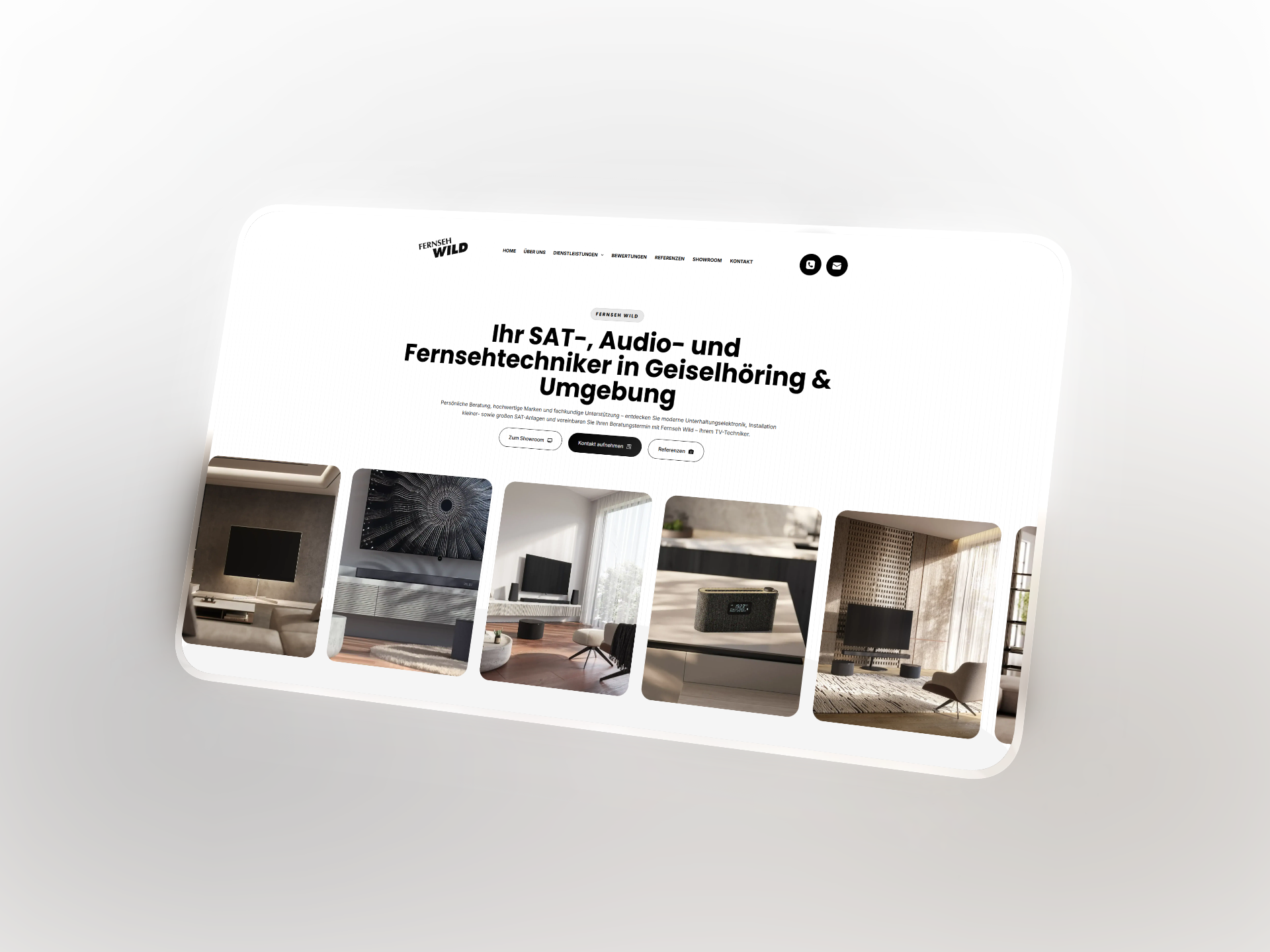 Image gallery marquee